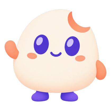 The YumCount mascot waving